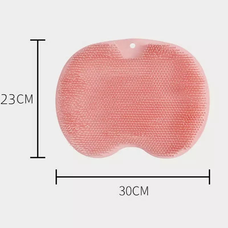 Silicone Bath Mat, Shower Cushion Brush Foot Massage Mat Scrub Back Bath Brush, Anti-Slip Scrub Pad, Anti-slip Mat Scrubber, Rubbing Back Artifact Massage Bathtub Sucker Silicone Bath Mat, Shower Cushion Brush Foot Massage Mat Scrub Back Bath Brush, Anti-Slip Scrub Pad, Anti-slip Mat Scrubber, Rubbing Back Artifact Massage Bathtub Sucker